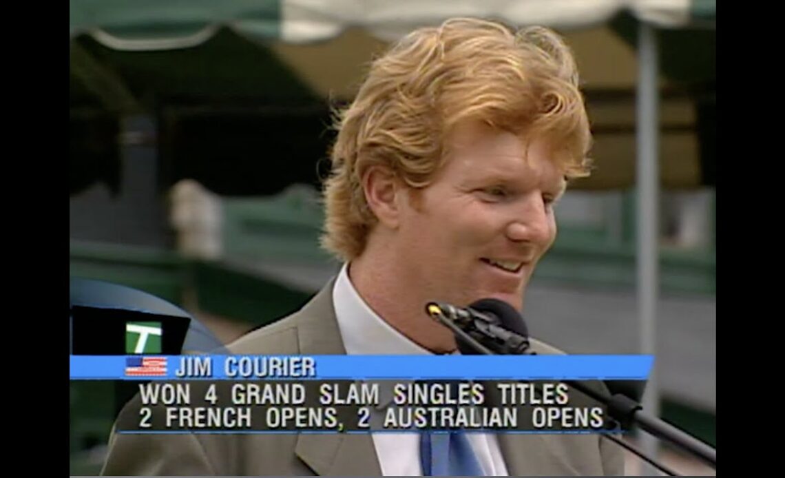 Jim Courier: Hall of Fame Induction Speech, 2005
