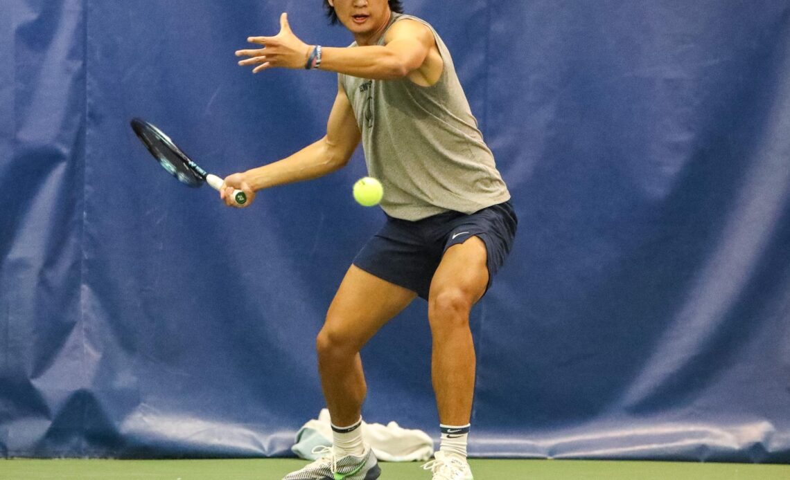 Men's Tennis Hosts Final Home Matches of Season This Weekend