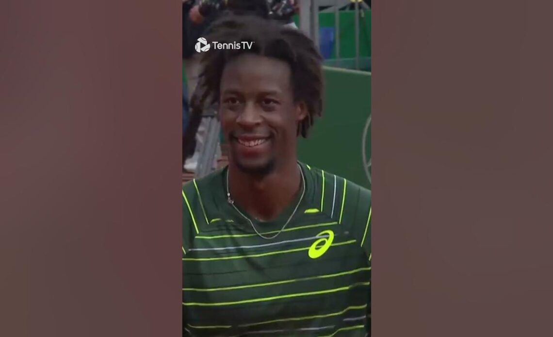Monfils Bringing The VIBES 🤩