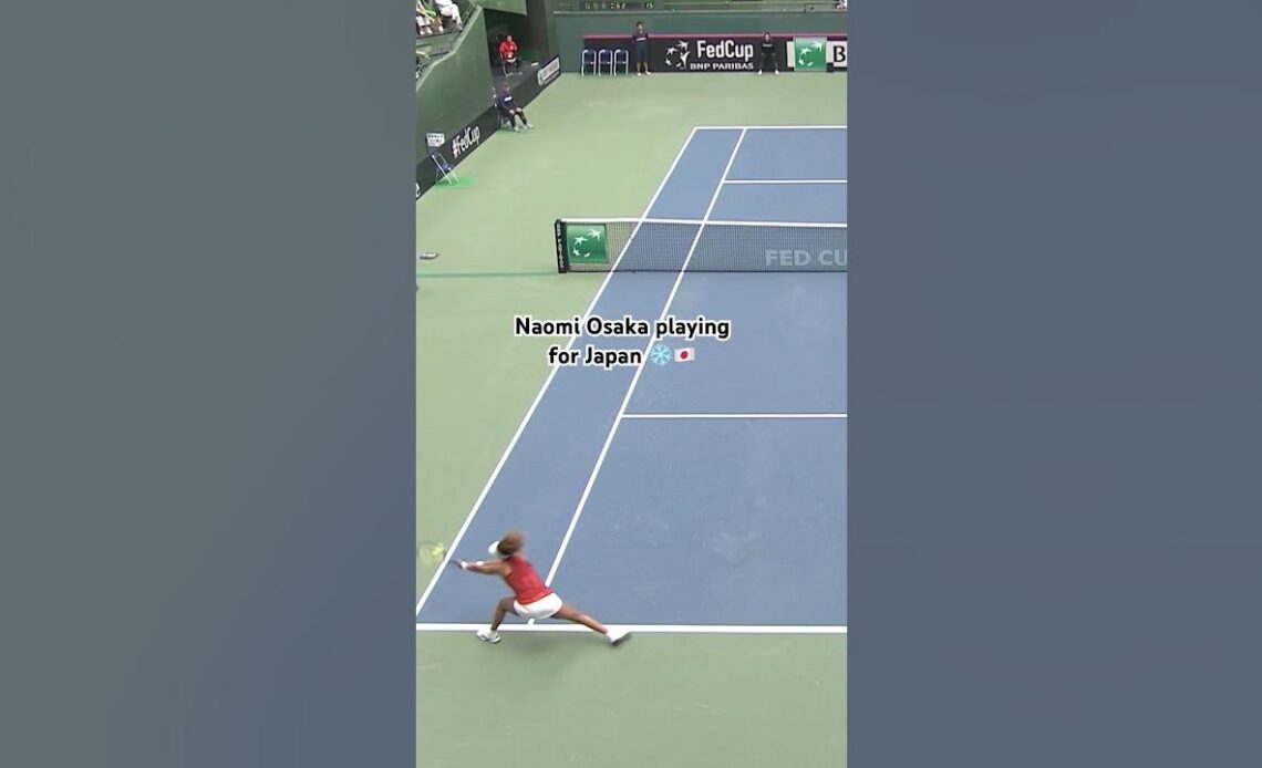 Naomi Osaka just hits different 🤩 #shorts #naomi #osaka #tennis