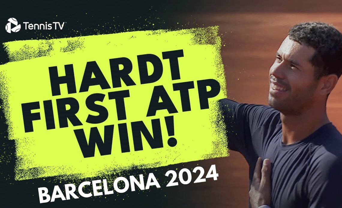 Nick Hardt Records FIRST ATP Tour Win vs Martin Landaluce | Barcelona 2024 Highlights