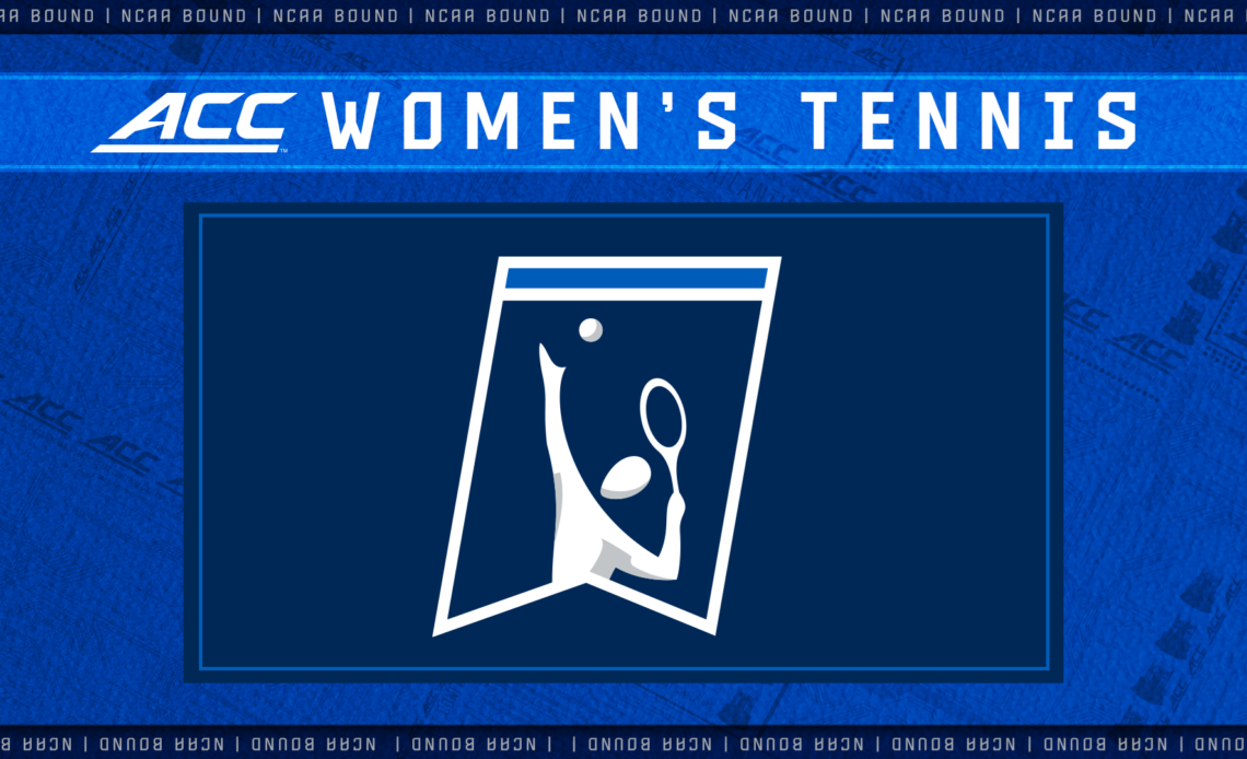 Nine ACC Women's Tennis Teams Headed to 2024 NCAA Championship VCP Tennis