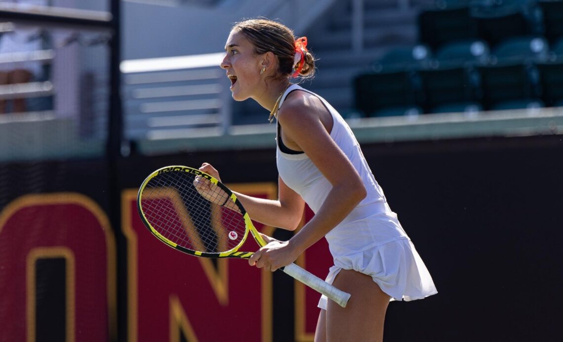 No. 10 USC Women’s Tennis to Host Oregon on Friday at Marks Stadium