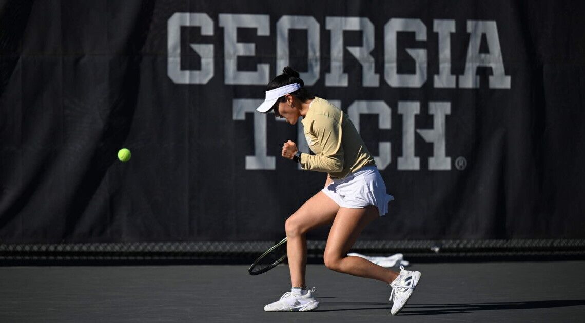 No. 22 Women’s Tennis Blanks Clemson, 4-0 – Women's Tennis — Georgia Tech Yellow Jackets