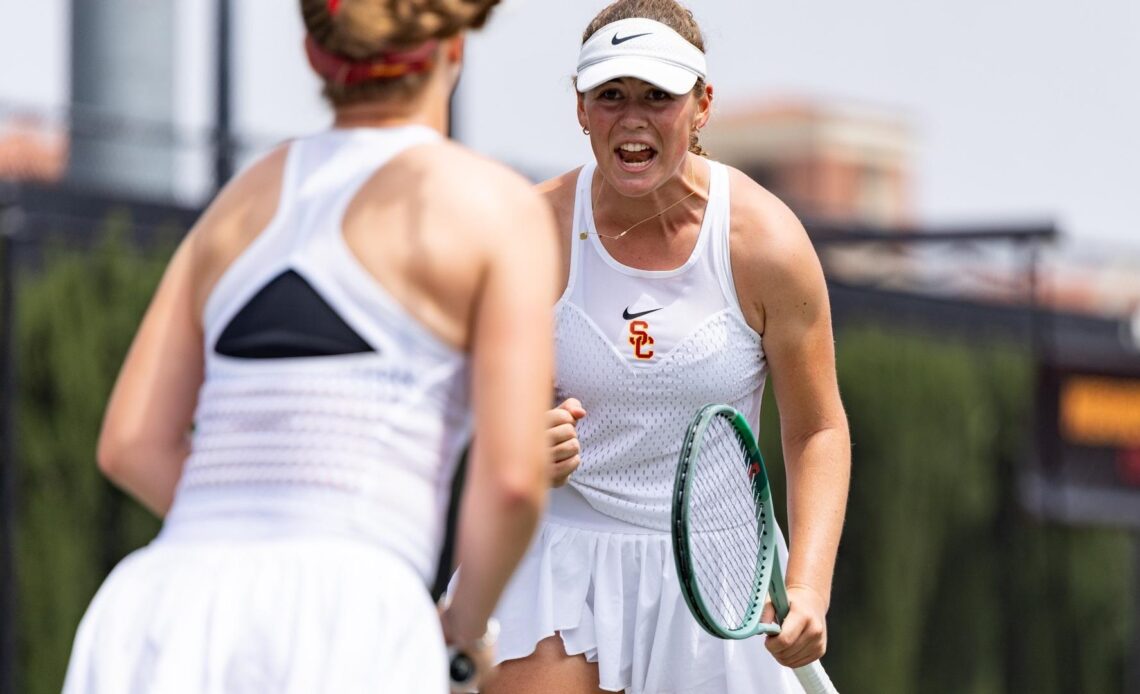 No. 3 Seed USC Women’s Tennis Headed to Ojai for Pac-12 Championship Tournament