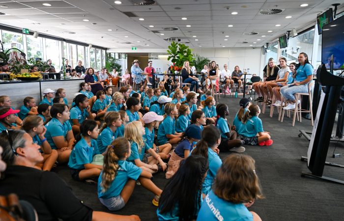 #NoLimitsGirls squad members feeling inspired in Brisbane | 13 April, 2024 | All News | News and Features | News and Events