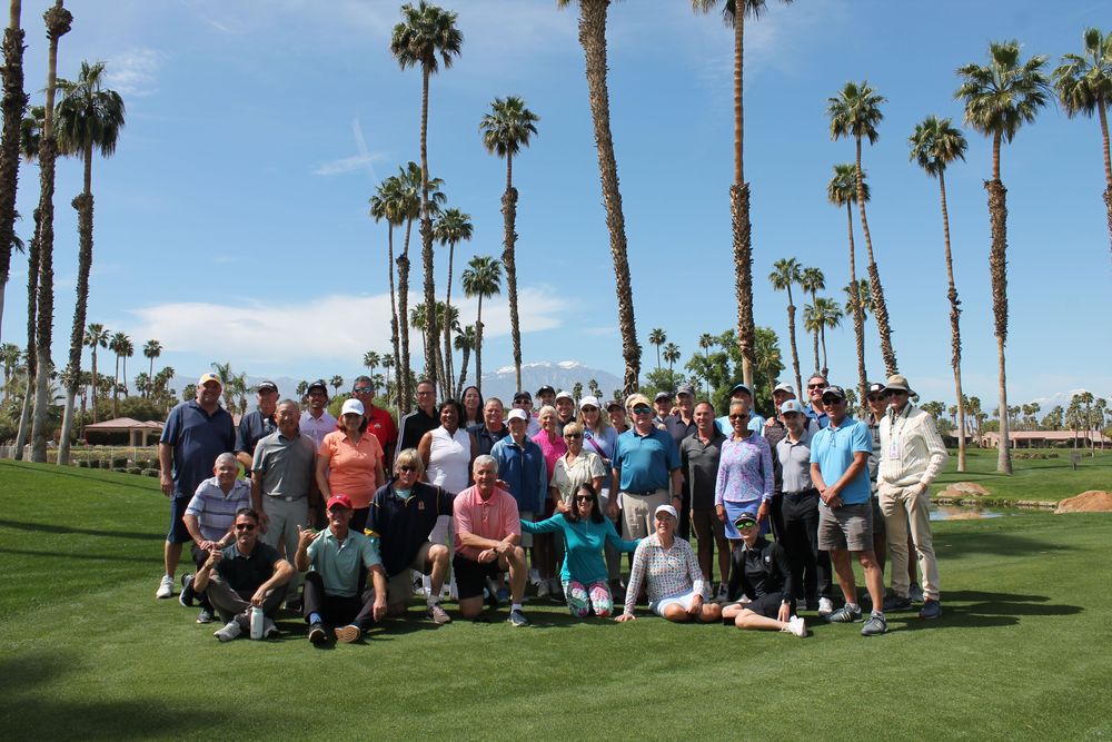Highlights of a weekend of activities included a mixed golf event at Palm Valley Country Club, the second time a joint WTA-ATP golfing social has been held.
