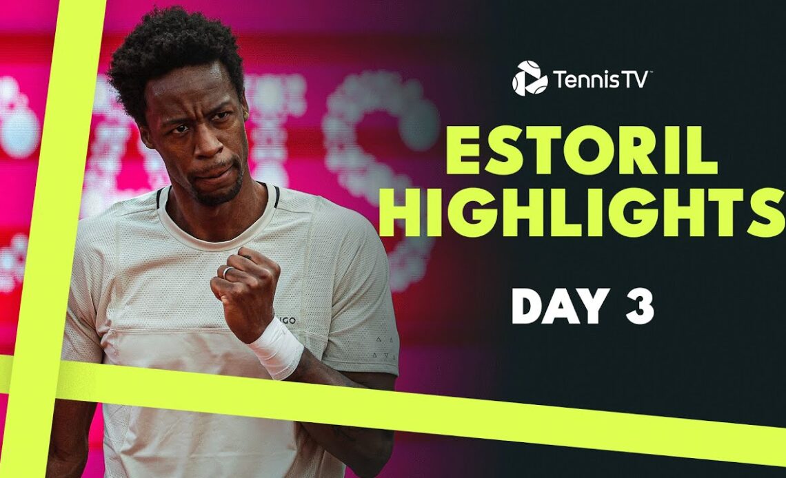 Sousa's Last Ever Tournament; Monfils, Fils & Fonseca In Action | Estoril 2024 Day 3 Highlights