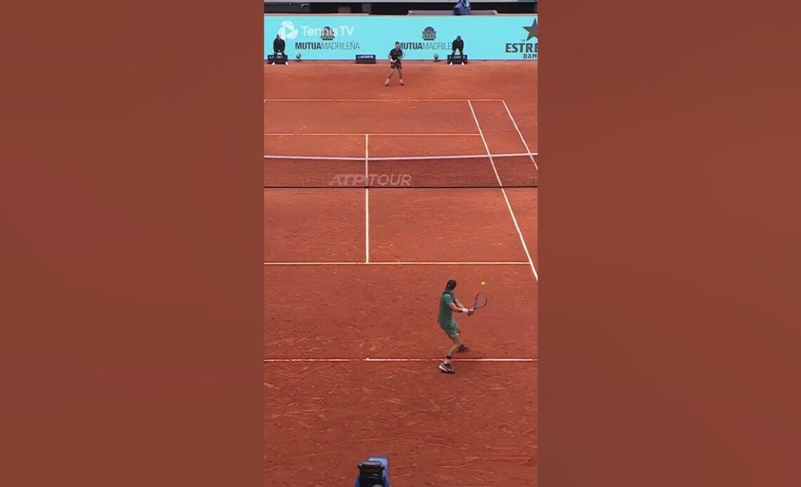 That forehand is FIRING 🔥