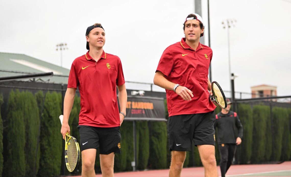 USC Men's Tennis Drops Match At UCLA