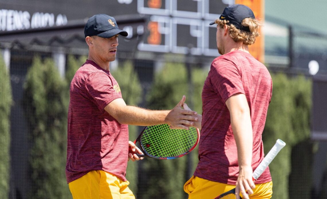 USC Men's Tennis Hits the Road for First Pac-12 Road Trip