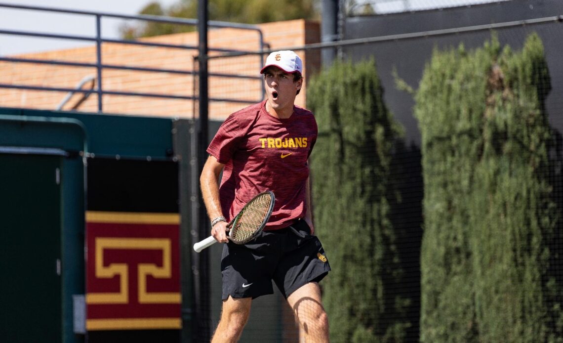 USC Men's Tennis Travels to Utah for their Final Match of the Regular Season