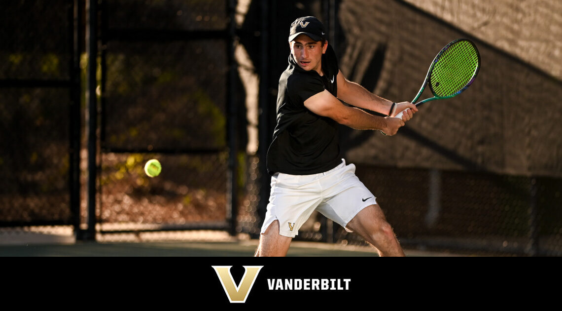 Vanderbilt Men's Tennis | Ross Closes Victory