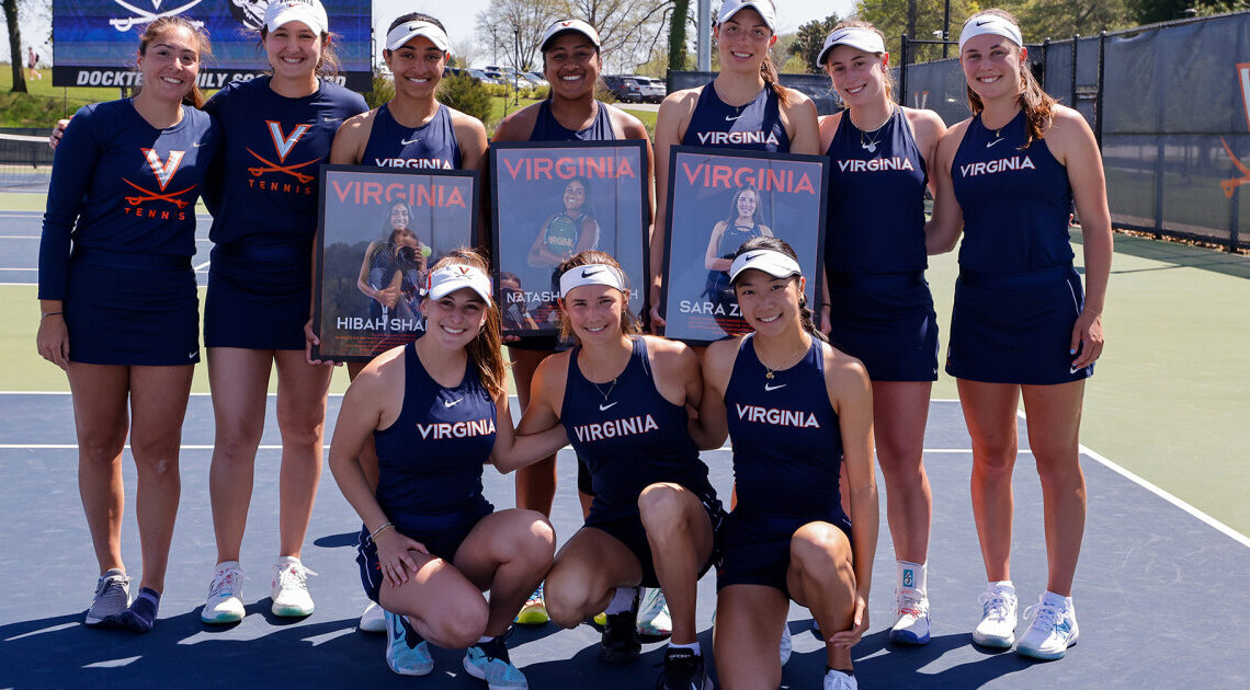 Virginia Women's Tennis | No. 5 Virginia Wins on Senior Day to Finish as Regular Season Co-Champions