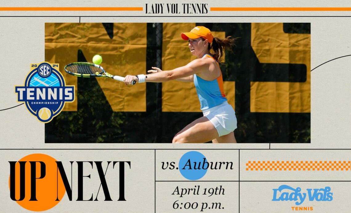 WOMEN’S TENNIS CENTRAL - #17 Tennessee at SEC Tournament