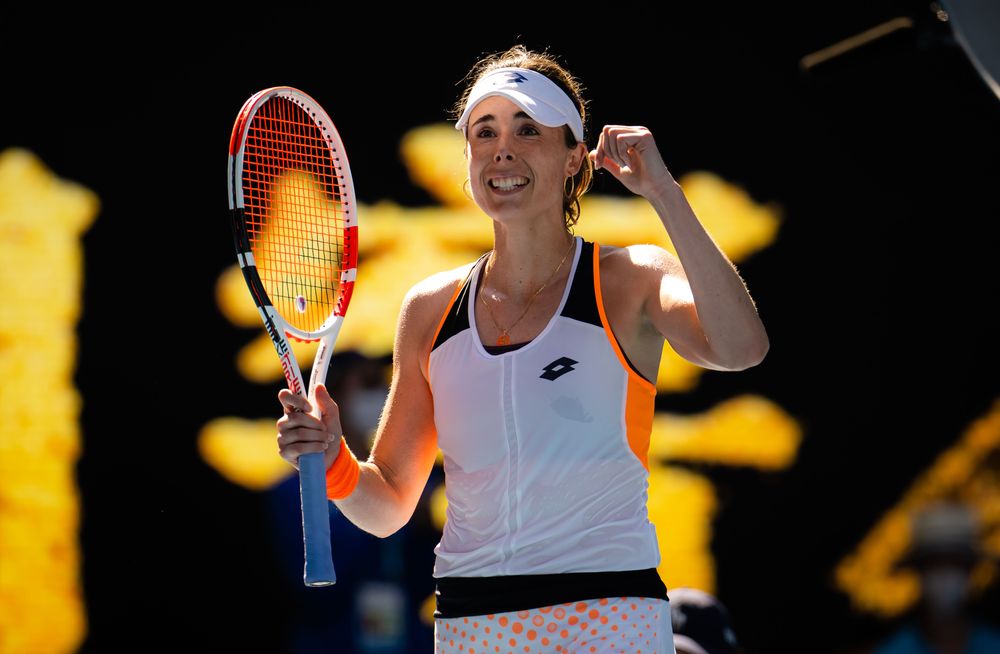 Cornet made her first Grand Slam quarterfinal at the 2022 Australian Open, in the 63rd Grand Slam event of her career. Cornet reached at least the Round of 16 at all four Grand Slam events.