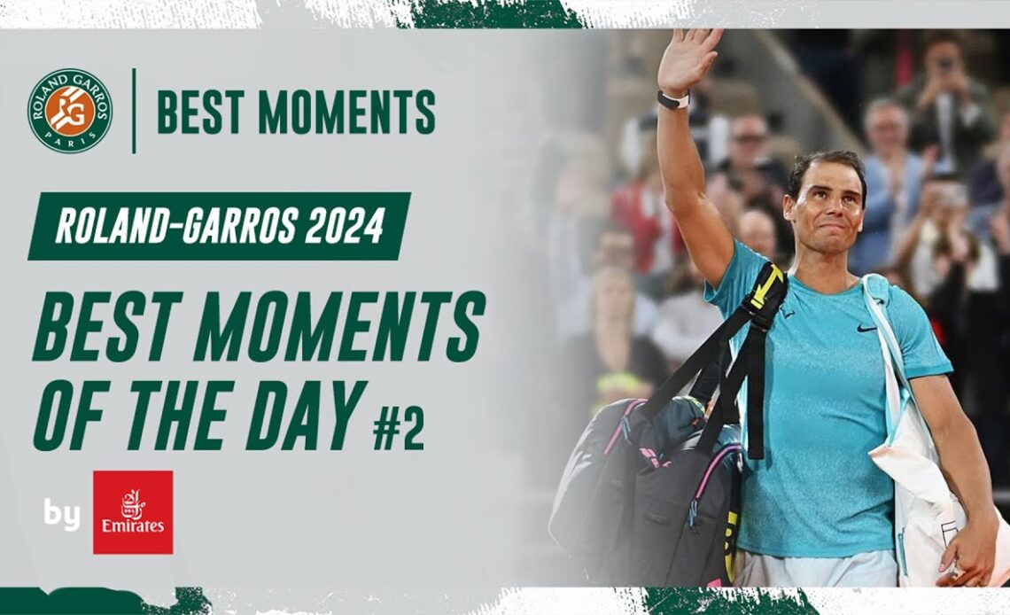 Best moments of the day #2 | Roland-Garros 2024