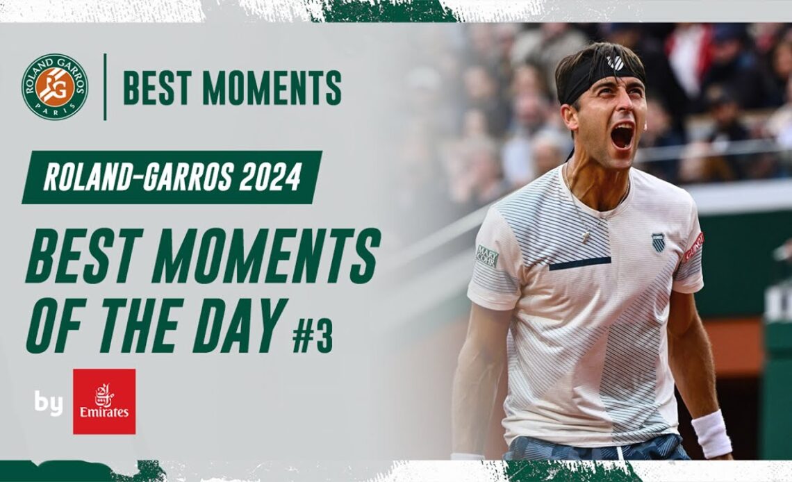 Best moments of the day #3 | Roland-Garros 2024