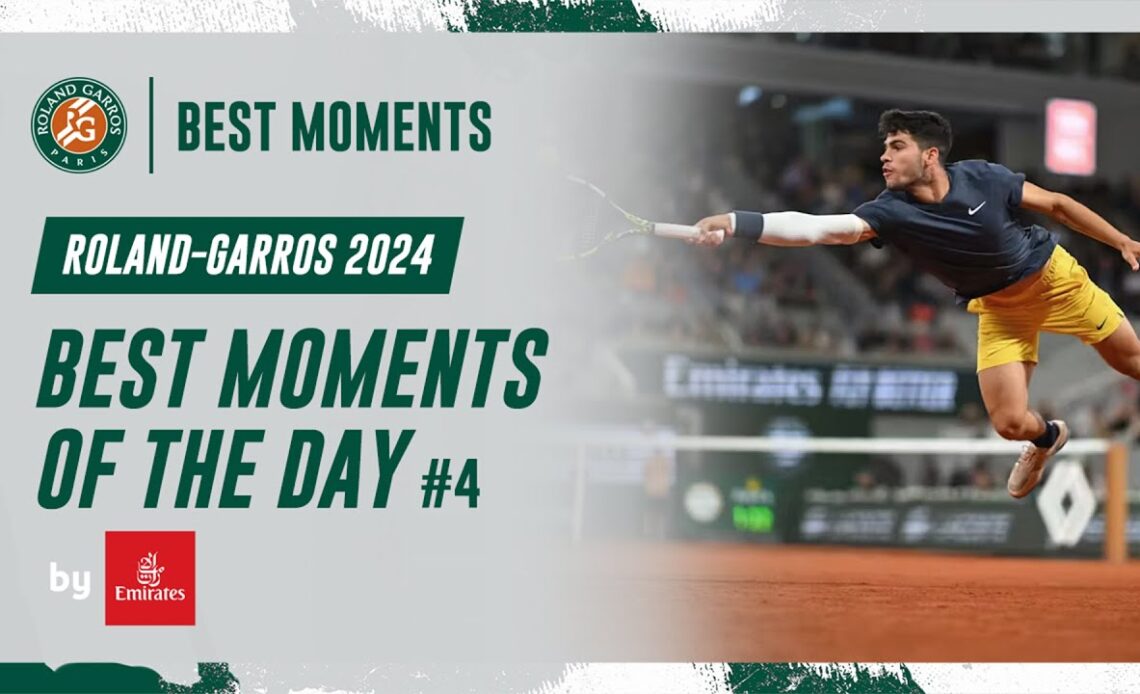 Best moments of the day #4 | Roland-Garros 2024
