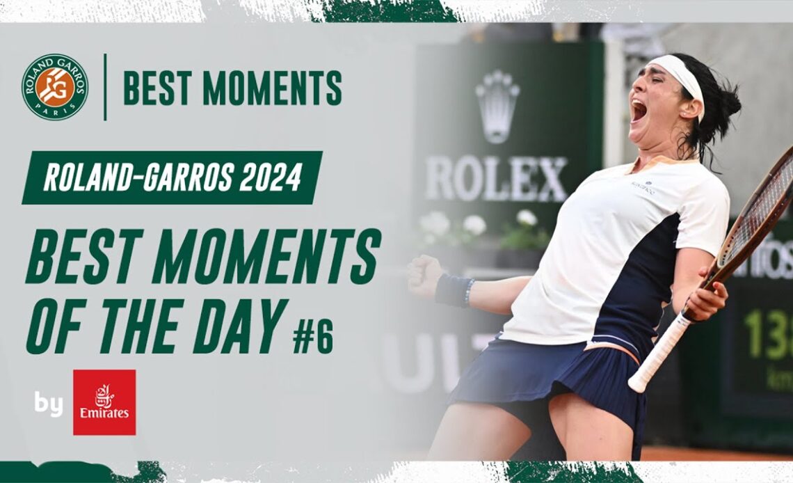 Best moments of the day #6 | Roland-Garros 2024