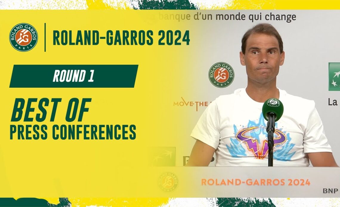 Best of Press Conferences Round 1 | Roland-Garros 2024