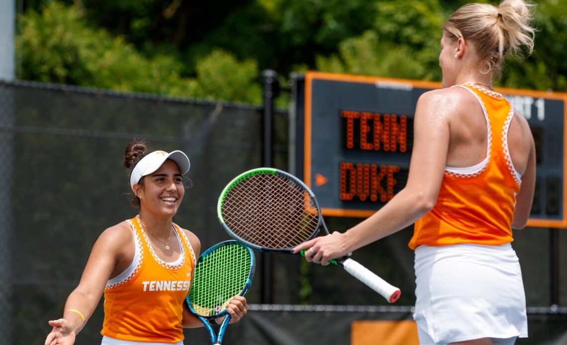 Cabezas and Tomase Advance to NCAA Doubles Semifinals