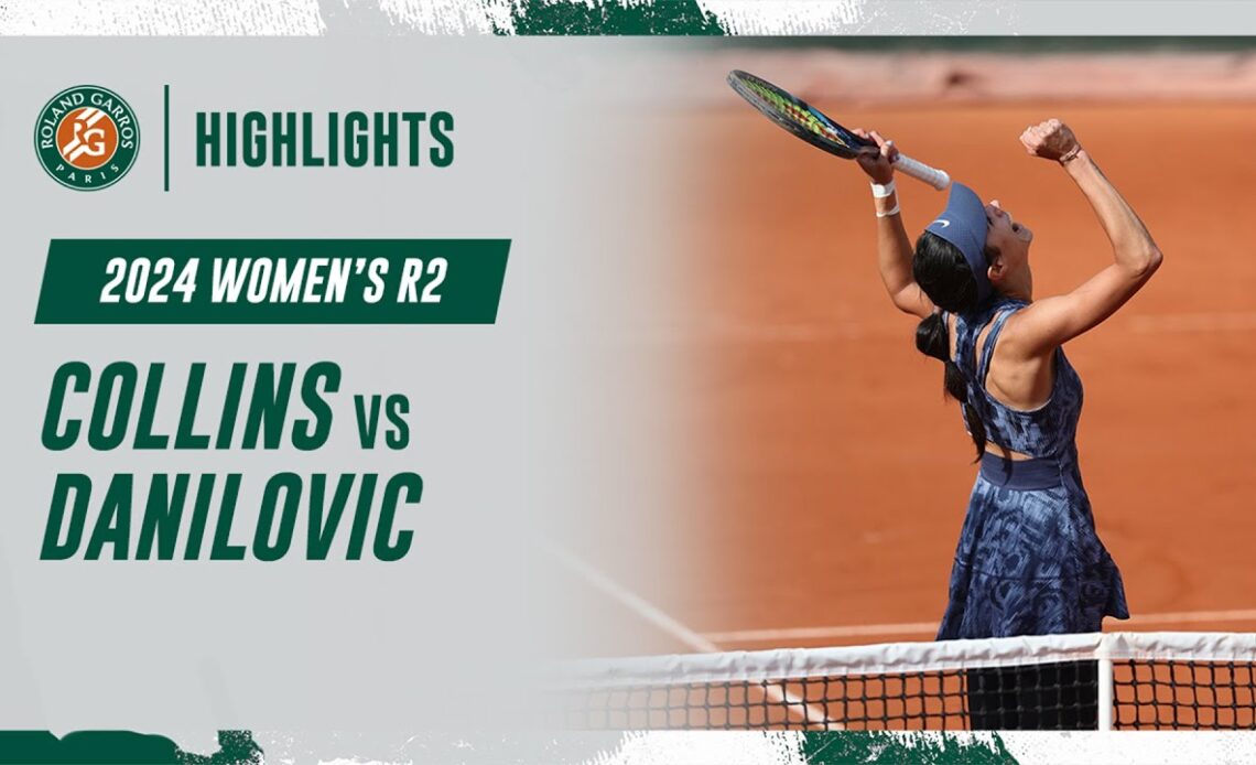 Collins vs Danilovic Round 2 Highlights | Roland-Garros 2024