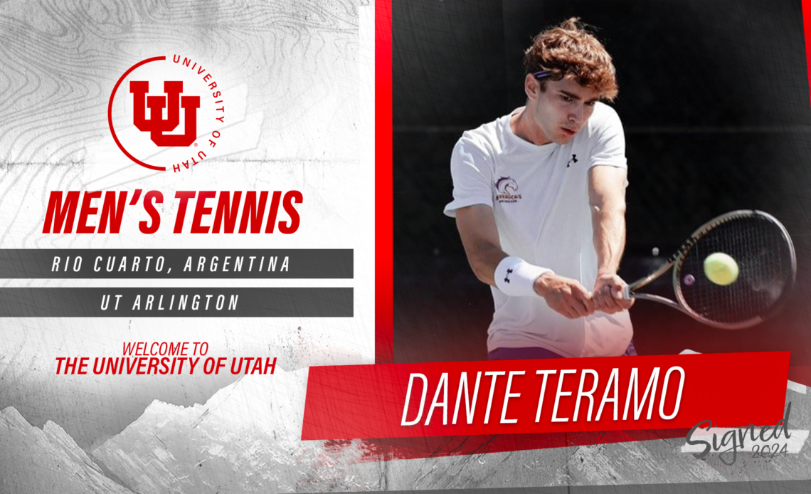 Dante Teramo Joins Utah Men's Tennis Roster