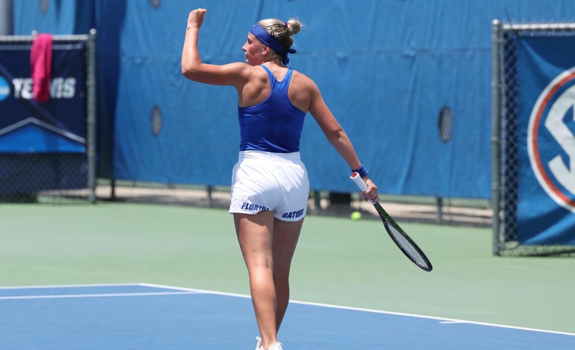 Gators Tennis Edged by Miami in Round Two of NCAA's