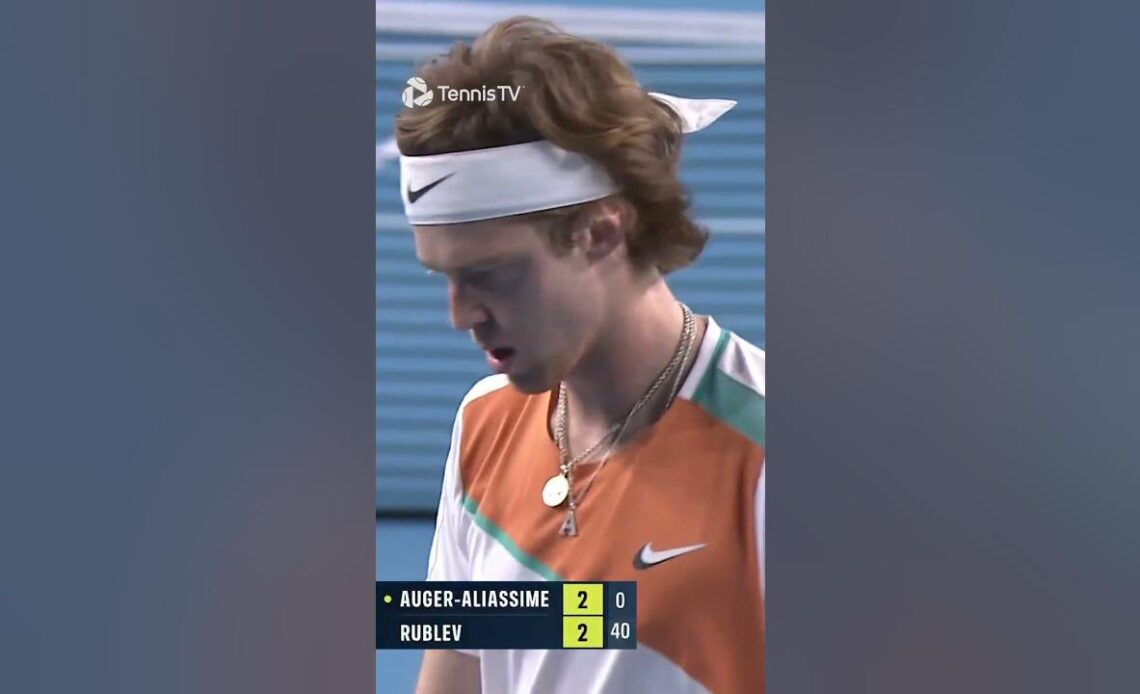INSANE Rublev Reactions 🤯