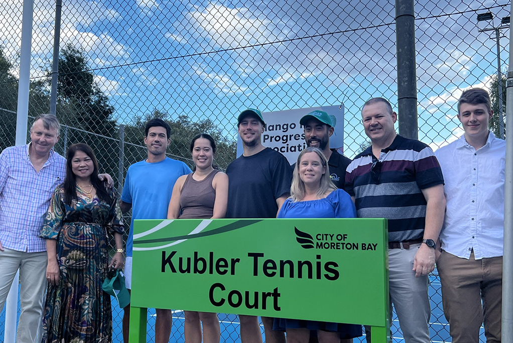 Jason Kubler’s childhood tennis court renamed in his honour | 7 May, 2024 | All News | News and Features | News and Events