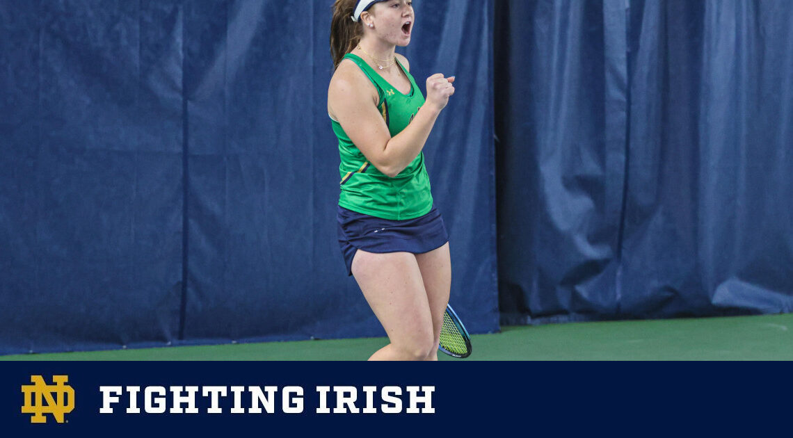 Julia Andreach Headed To NCAA Tournament in Stillwater – Notre Dame Fighting Irish – Official Athletics Website