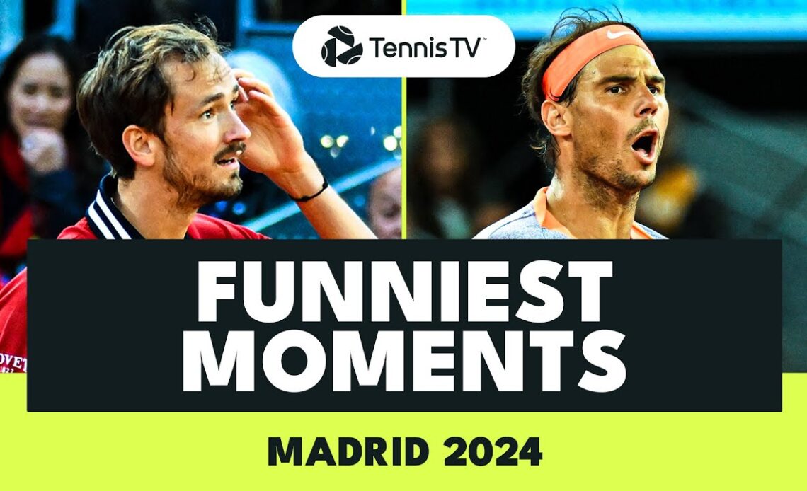 Medvedev And The Illuminati ; Coffee Drama & More | Madrid 2024 Funniest Moments