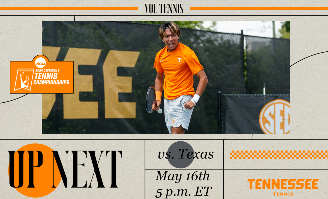 Men's Tennis Central: #7 [7] Tennessee vs. #3 [2] Texas