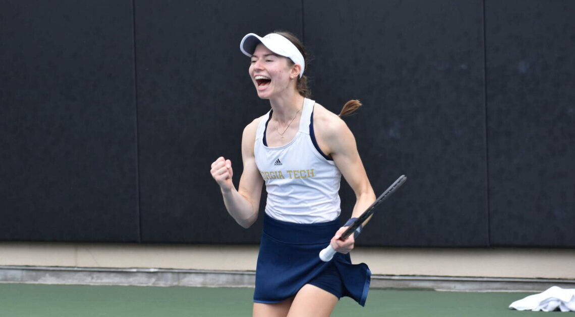 No. 24 Tennis Tops Illinois, 4-1 – Women's Tennis — Georgia Tech Yellow Jackets