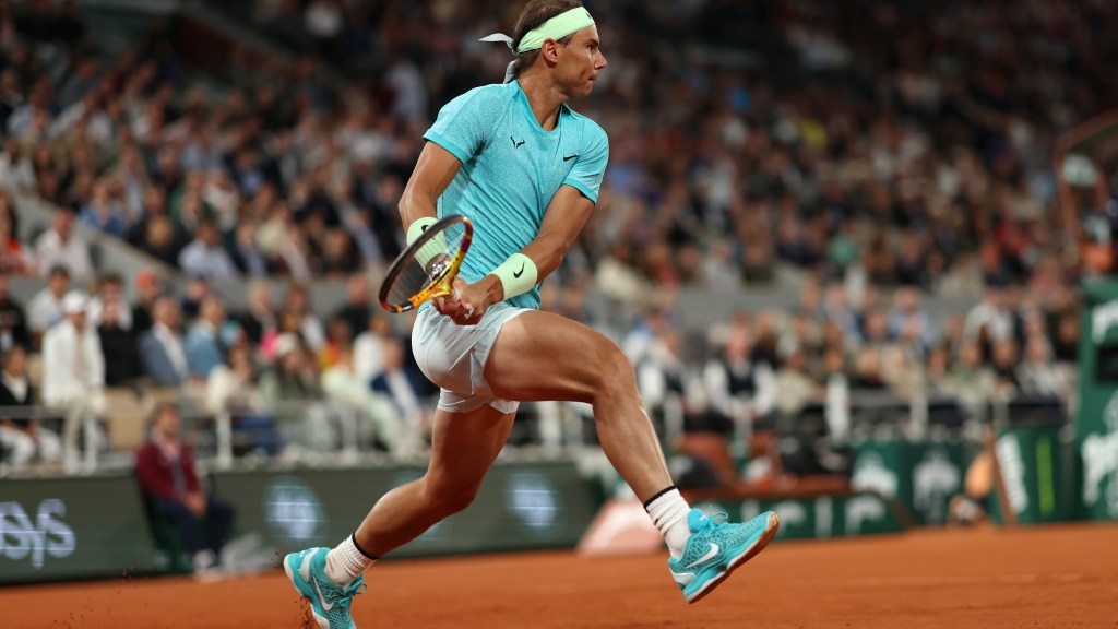 Rafael Nadal had his 14 French Open titles announced before his match