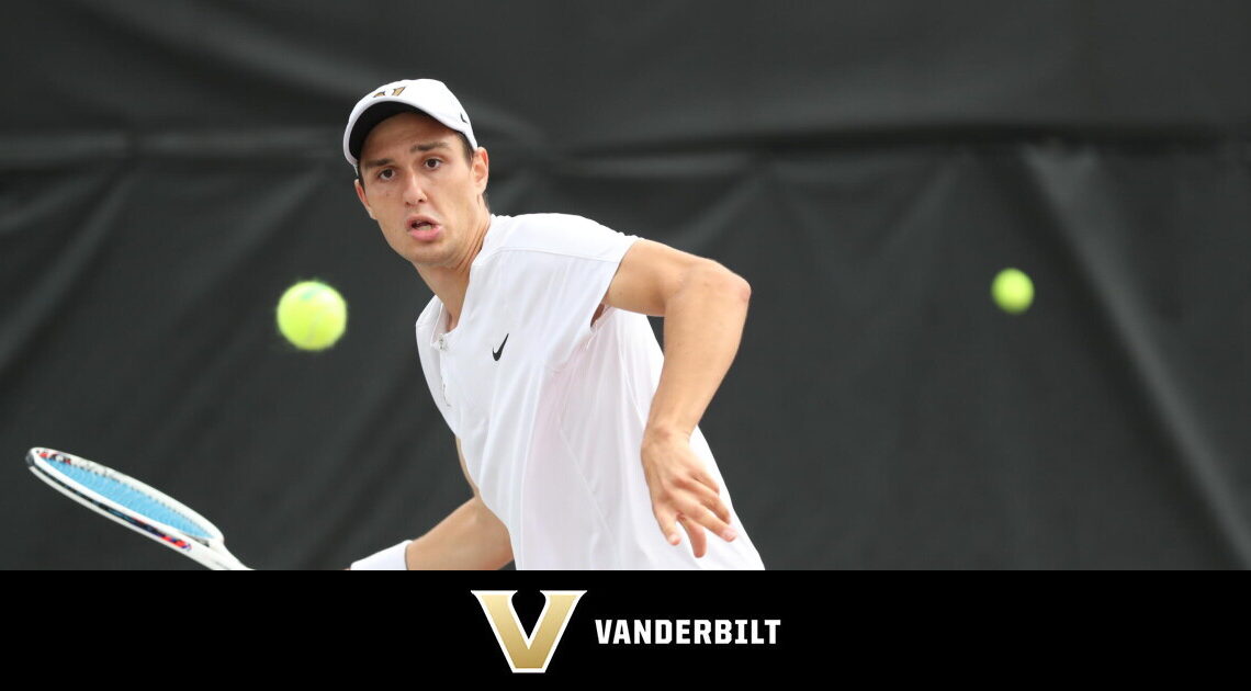 Vanderbilt Men's Tennis | Freshman Competes in NCAA Singles