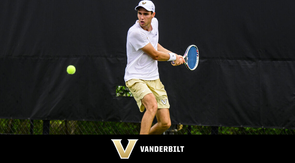 Vanderbilt Men's Tennis | Panarin Punches Ticket