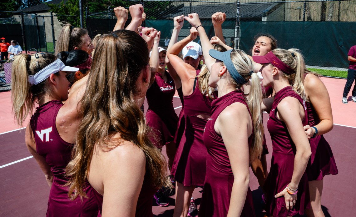 Virginia Tech women's tennis pens five new additions