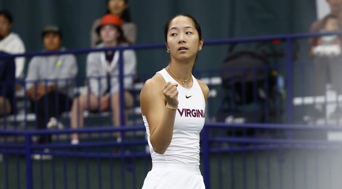 Virginia Women's Tennis | Virginia Blanks Princeton 4-0 in NCAA Second Round