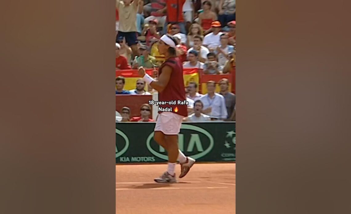 When Rafa Nadal became Spain’s hero ❤️🇪🇸 #shorts #tennis #rafanadal