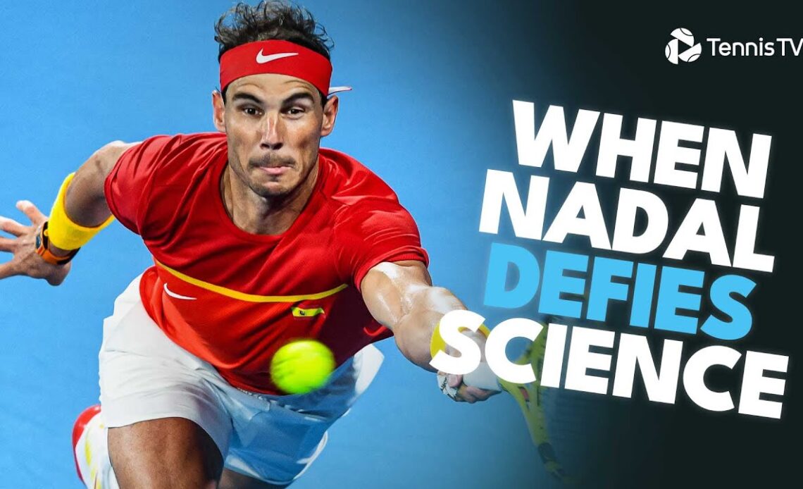38 Rafael Nadal Shots That Defied Science 🧬