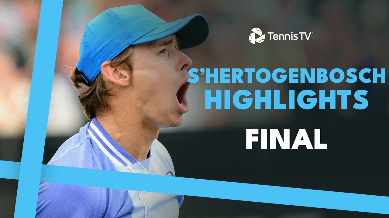 Alex De Minaur vs Sebastian Korda For The Title 🏆 | S'Hertogenbosch 2024 Final Highlights