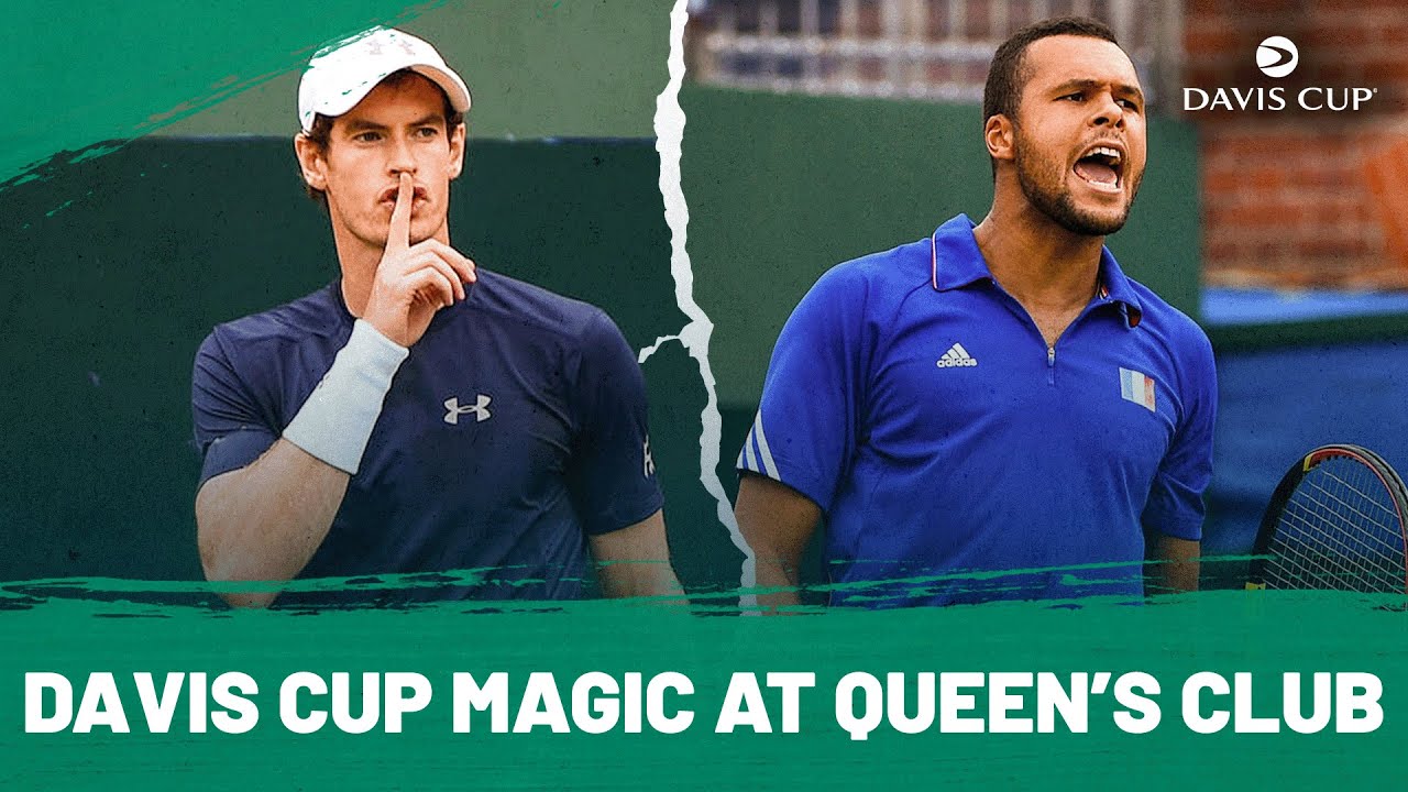 Andy Murray v Jo-Wilfried Tsonga at Queen's Club Highlights 🌱