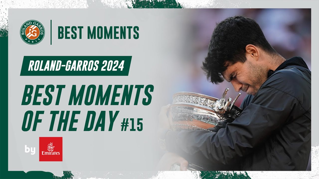 Best moments of the day #15 | Roland-Garros 2024