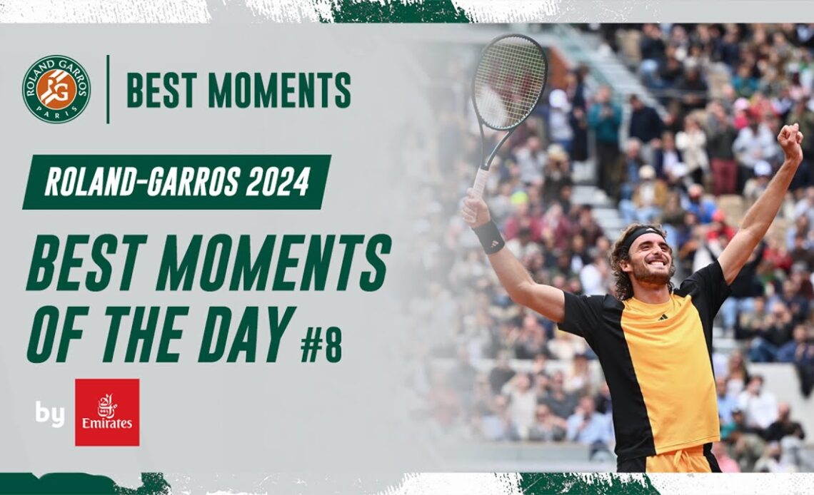 Best moments of the day #8 | Roland-Garros 2024