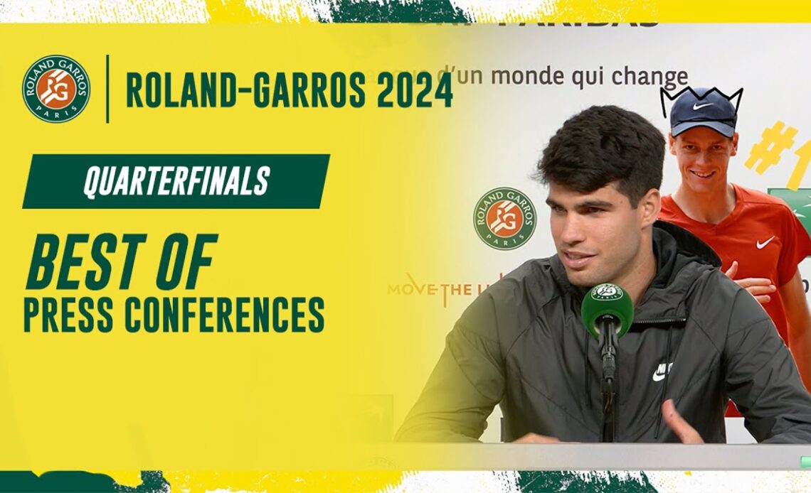 Best of press conferences Quarterfinals | Roland-Garros 2024