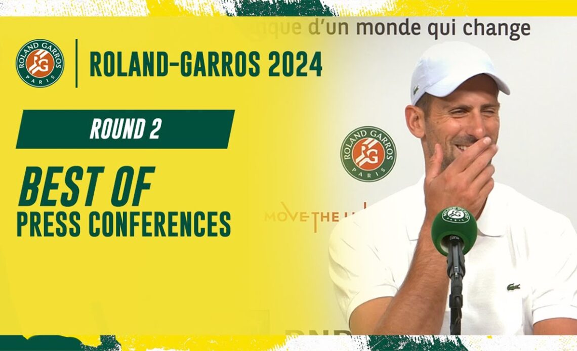 Best of press conferences Round 2 | Roland-Garros 2024