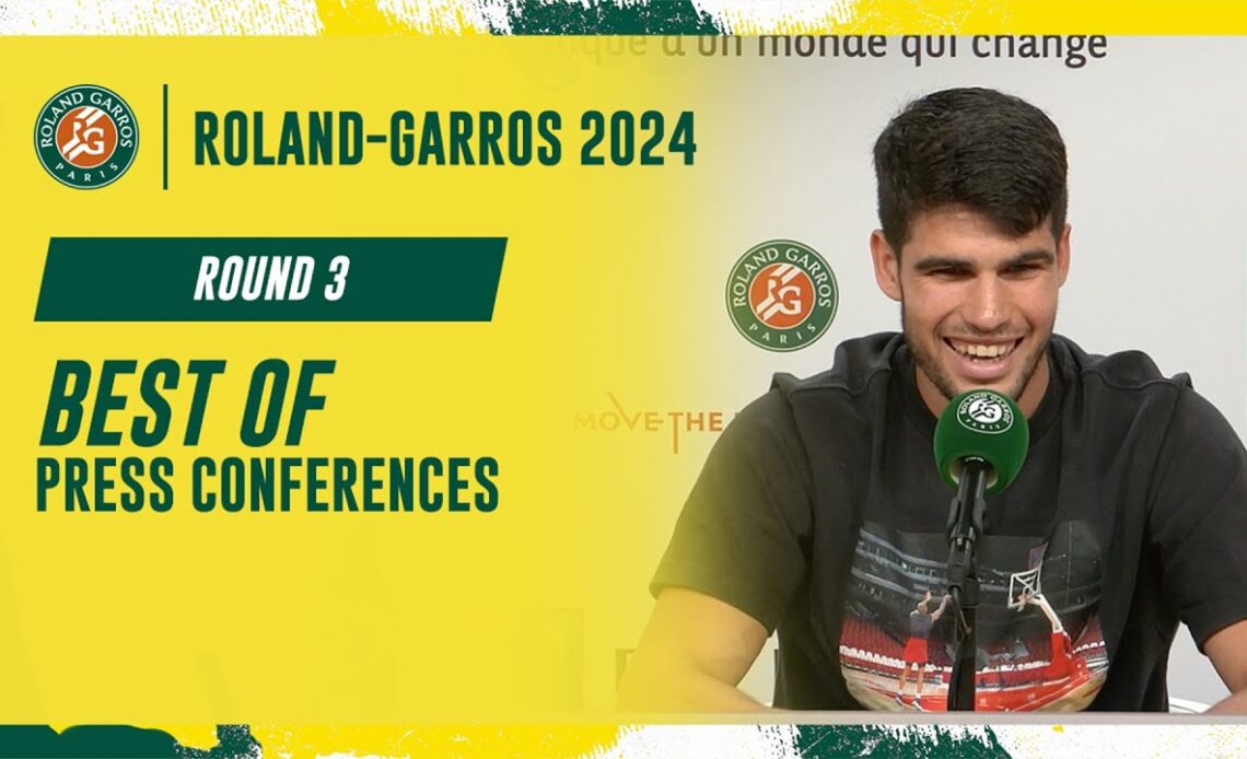 Best of press conferences Round 3 | Roland-Garros 2024