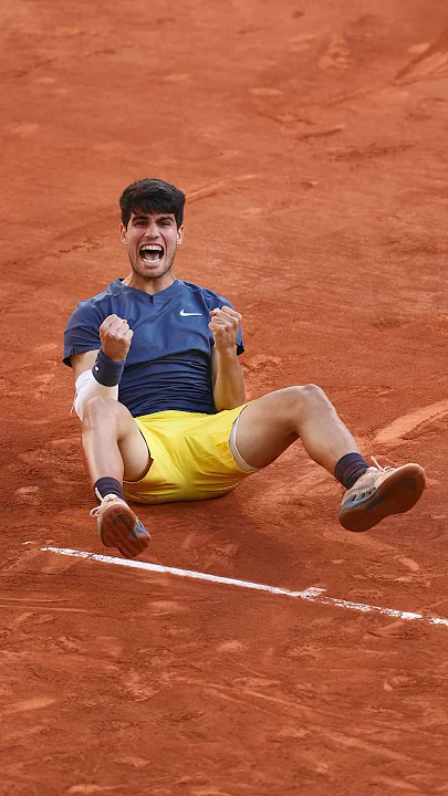 CARLOS ALCARAZ IS A ROLAND-GARROS CHAMPION 💫🇪🇸